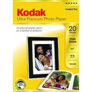Kodak Ultra Premium Photo Paper, 5 x 7 Inches, High Gloss