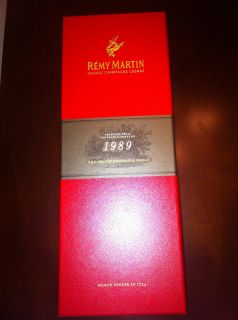   Martin Vintage Cognac 1989 750ml sealed Martell Hennessy Courvoisier