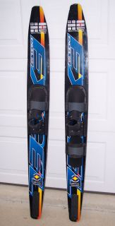59 Ladies or Youth HO Extreme Combo Waterskis Excel Water Skis
