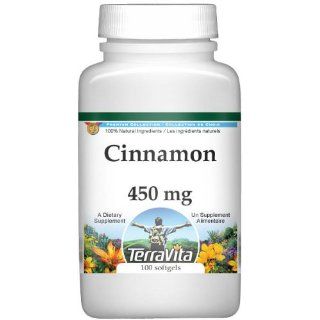 Cinnamon   450 mg   100 capsules   ZIN 511722 Health