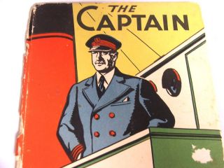 RARE 1937 Childrens Book The Captain by Henry B Lent