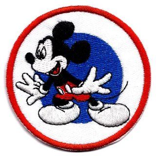 Mickey Mouse excited to see Embroidered Iron On / Sew On