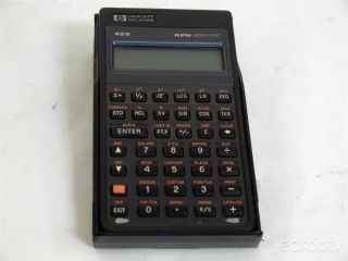 HP 42S Vintage RPN Scientific Calculator w Case Manuals