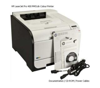  Hewlett Packard Color LaserJet Pro 400 Series M451dn Network Printer
