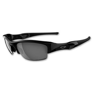 Oakley Flak Jacket Polarized Sunglasses Jet Black