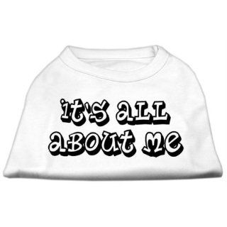 Its All About Me Screen Print Shirts White Med (12) SKU