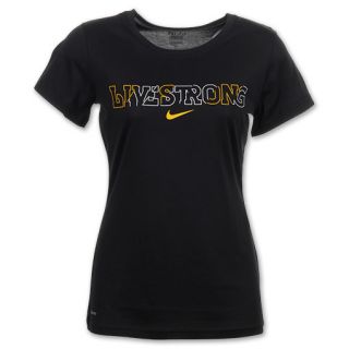 Nike LIVESTRONG Foundation Womens T Shirt Black