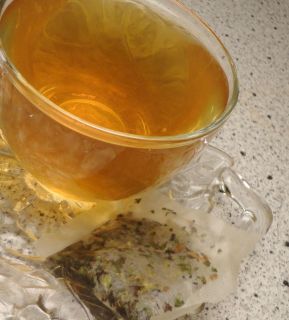 Natural Herbal Tea ~ REFRESH Blend 10 bags ~ minty mind and body tonic