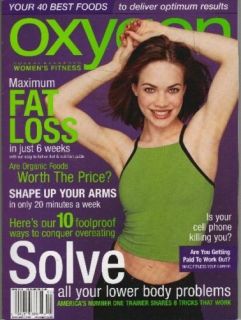 Oxygen Magazine Rebecca Herbst April 2003