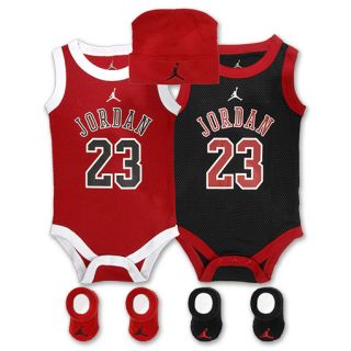 Jordan Infant 5 Piece Jersey Set Black