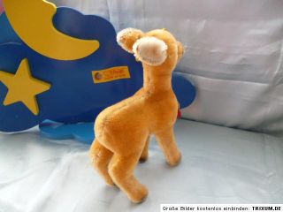Teddy Hermann Dear Fawn with Tags Approx 18 cm Excellent Condition