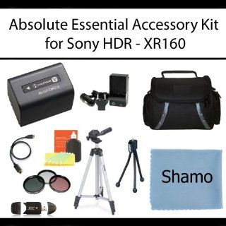 Absolute Essential Accessory Kit For Sony HDR XR160 High