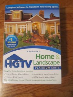 HGTV Home Landscape Design Platinum Suite Version 3