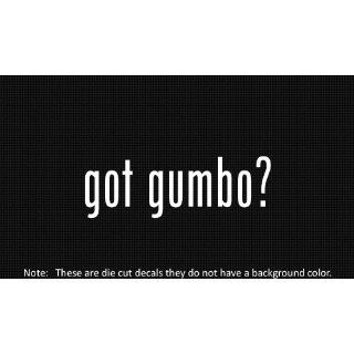 (2x) Got Gumbo   Decal   Die Cut   Vinyl 