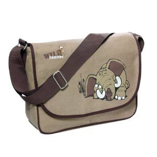 Nici Wild Friends Monkey & Eephant Shoulder Bag 15x12x