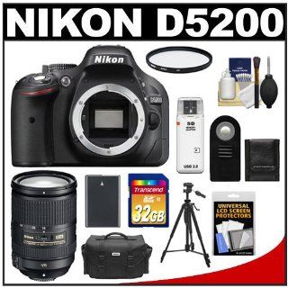 Nikon D5200 Digital SLR Camera Body (Black) with 18 300mm