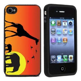 Rubber Africa Wild iPhone 4 or 4s Case / Cover Verizon or