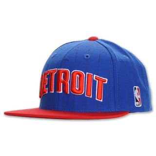 Reebok NBA Detroit Pistons Flat Bill Snapback Hat