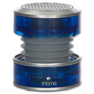 iHome Crystaltunes Rechargeable Speaker Blue