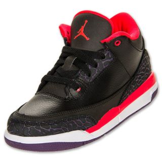 Boys Preschool Air Jordan Retro 3 Basketball Shoes