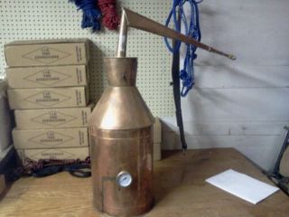 Copper Moonshine Still Pot Distiller 5 gallon gal
