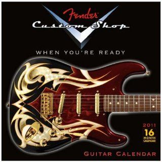 Fender Custom Shop 2011 Wall Calendar By Sellers
