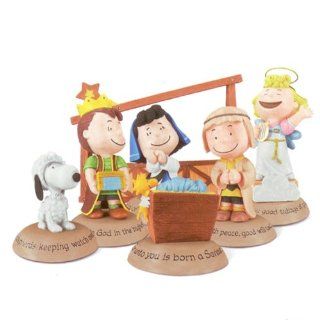 Hallmark Exclusive 2012 Peanuts Gallery Nativity Figurines