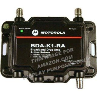 Motorola Signal Booster 1 Port Cable Modem TV HDTV
