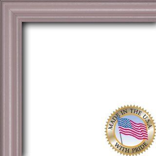 4x22 / 4 x 22 Pink Stain on Red Leaf Maple Picture Frame