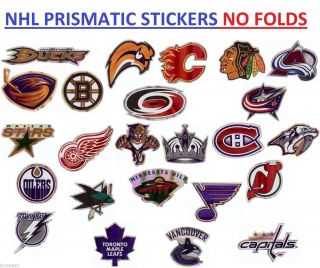 2010 NHL Hockey League 30 Teams Logo Sticker Set Hot