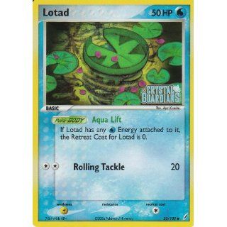  EX Crystal Guardians Holofoil Card  Lotad 50HP #55: Toys & Games