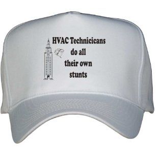 HVAC Technicians do all their own stunts White Hat