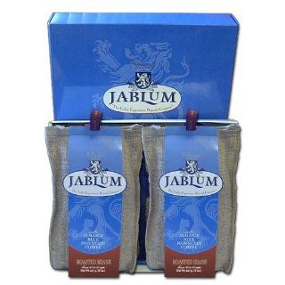 Jablum Jamaica Blue Mountain Coffee, Whole Bean Gift Box, 2   8 oz