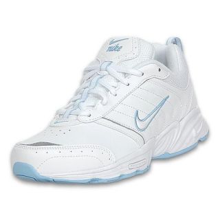 Nike Womens View Walking Shoe White/Blue Cap