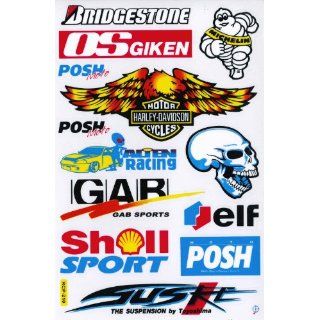 Sponsor Motocross Racing Tuning Motorbike Decal Sticker