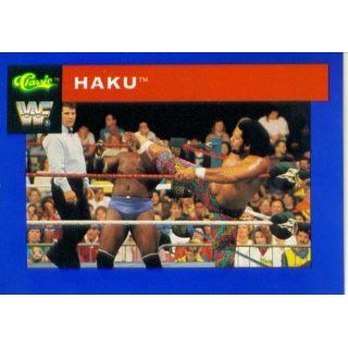   1991 Classic WWF Wrestling Card #55  Haku