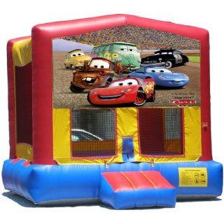 Cars Bounce House Inflatable Jumper Art Panel Theme Banner