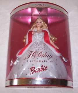 Special 2001 Edition Holiday Celebration Barbie Doll in Box Mattel