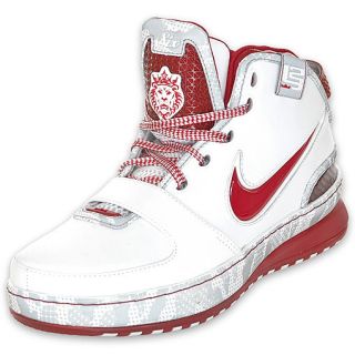 Nike Mens Zoom LeBron VI Basketball Shoe White