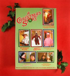 Christmas Story 30 Holiday Cards and Envelopes 5 Each of 6