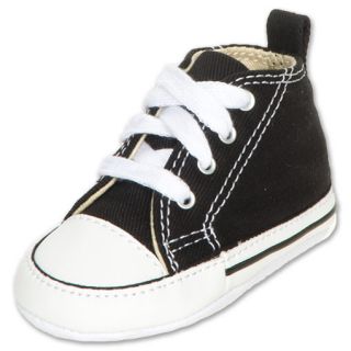 Converse Chuck Taylors First Star Crib Shoes Black