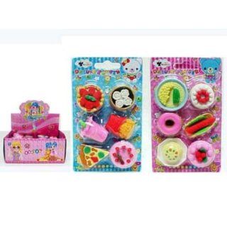 Fast Food Japanese Erasers Case Pack 96 