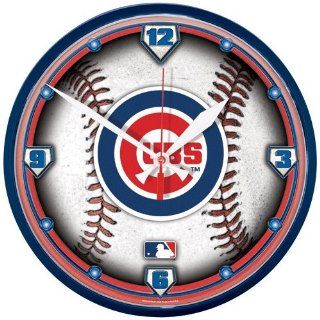 Chicago Cubs Baseball Wall Clock