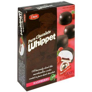 Dare Whippet Cookies, Raspberry, 8.8 Ounce Packages (Pack of 12