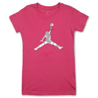 Jordan Jumpman Youth Tee Shirt Pink