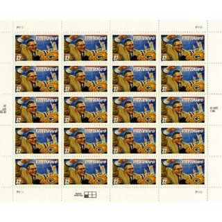 Vince Lombardi 20 x 32 cent U.S. Postage Stamps 1997