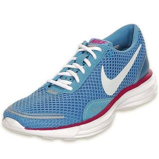 Nike Womens LunarTrainer + Running Shoe Blue/White
