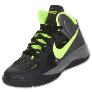 Nike Hyperfuse 2012 Kids Basketball Shoes Black
