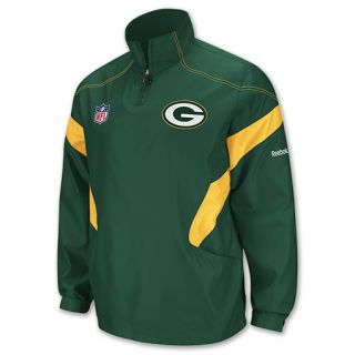 Green Bay Packers Reebok NFL Sideline Hot Men?s Jacket