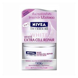 Nivea Visage White Extra Cell Repair 5 In1 Day Cream 50ml
